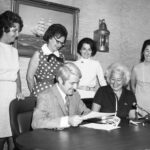 Mayor Uhlman and Women's Commission - Signing Proclamation